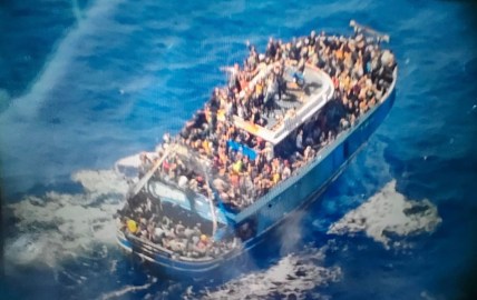 At least 79 dead after migrant boat, possibly from Libya, capsizes enroute to Italy