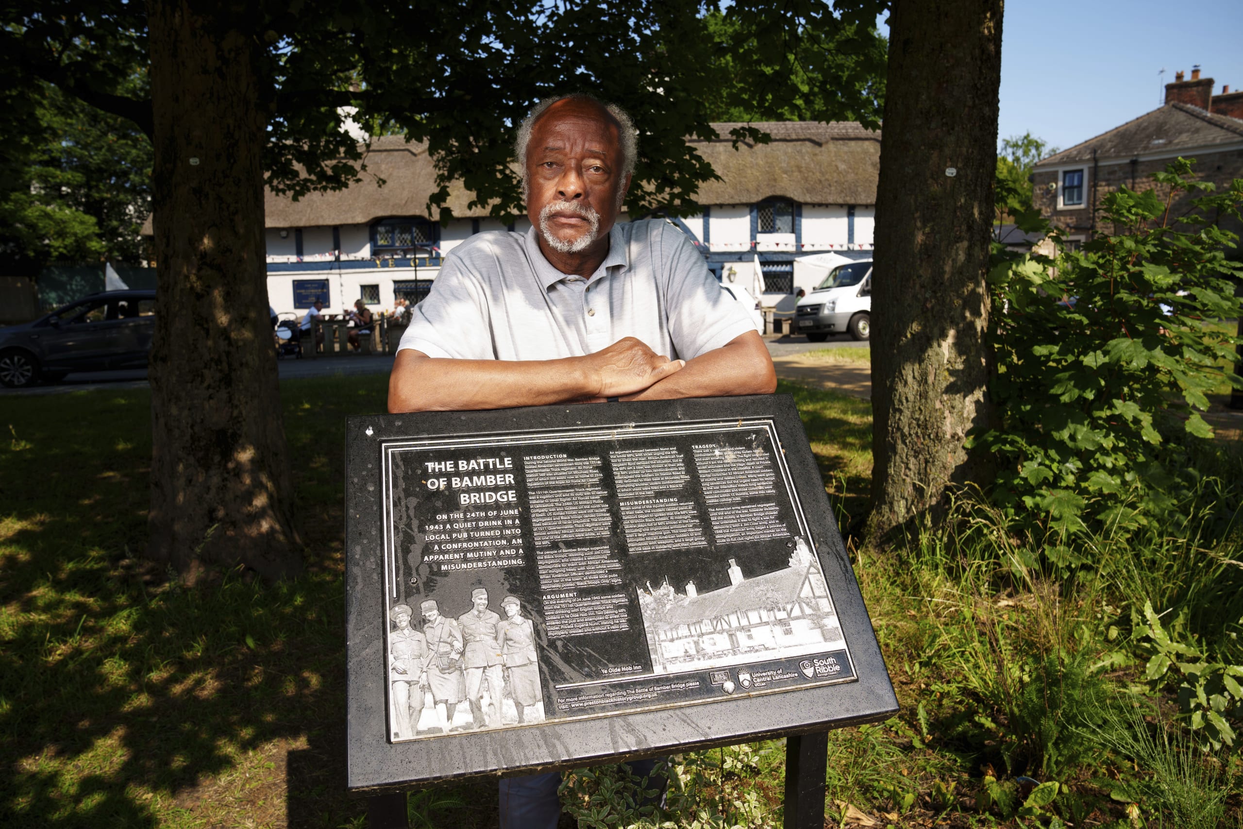 UK village marks 80th anniversary of fight against US Army racism in World War II