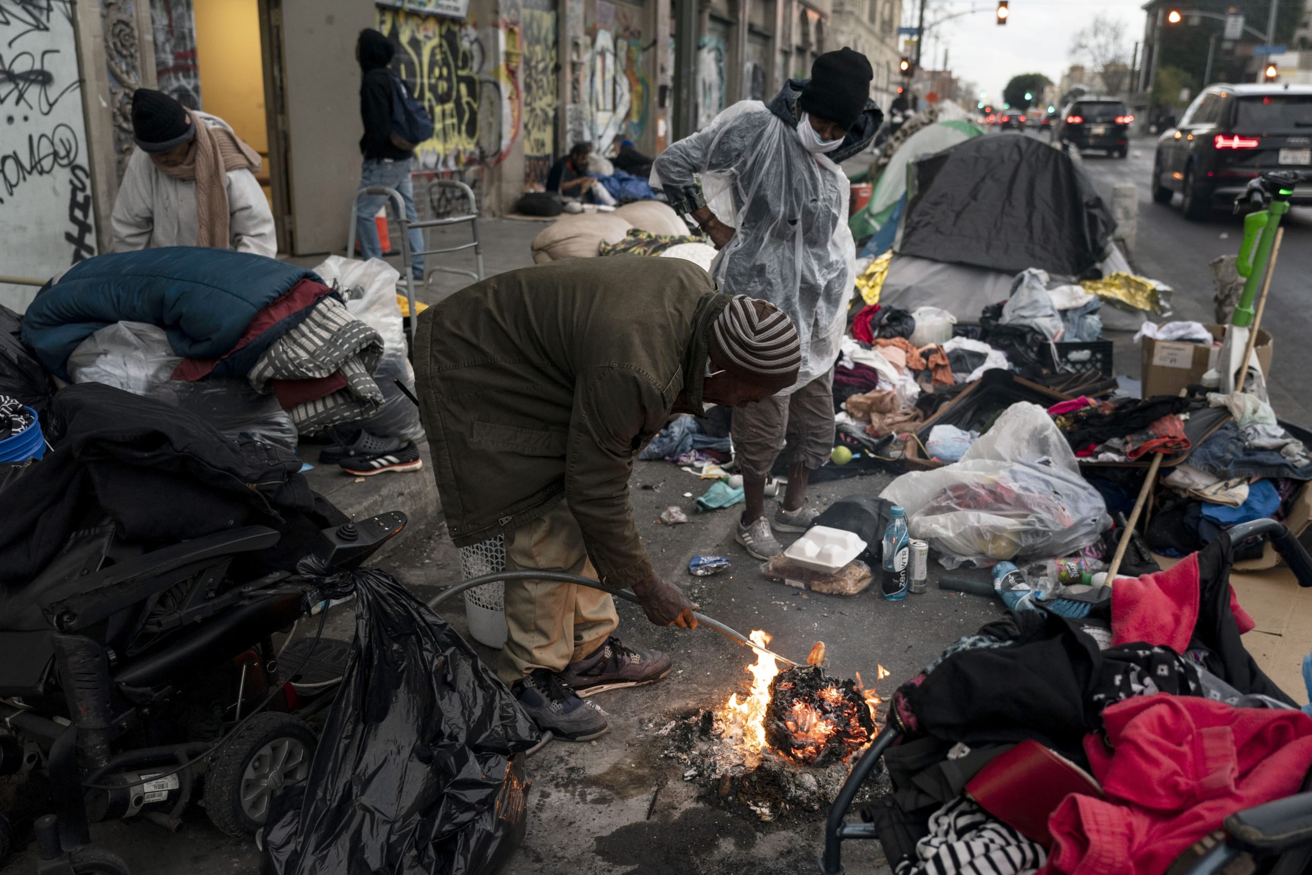 Tally: 31% of homeless in LA County comprised of Black people, nearly 4x share of population