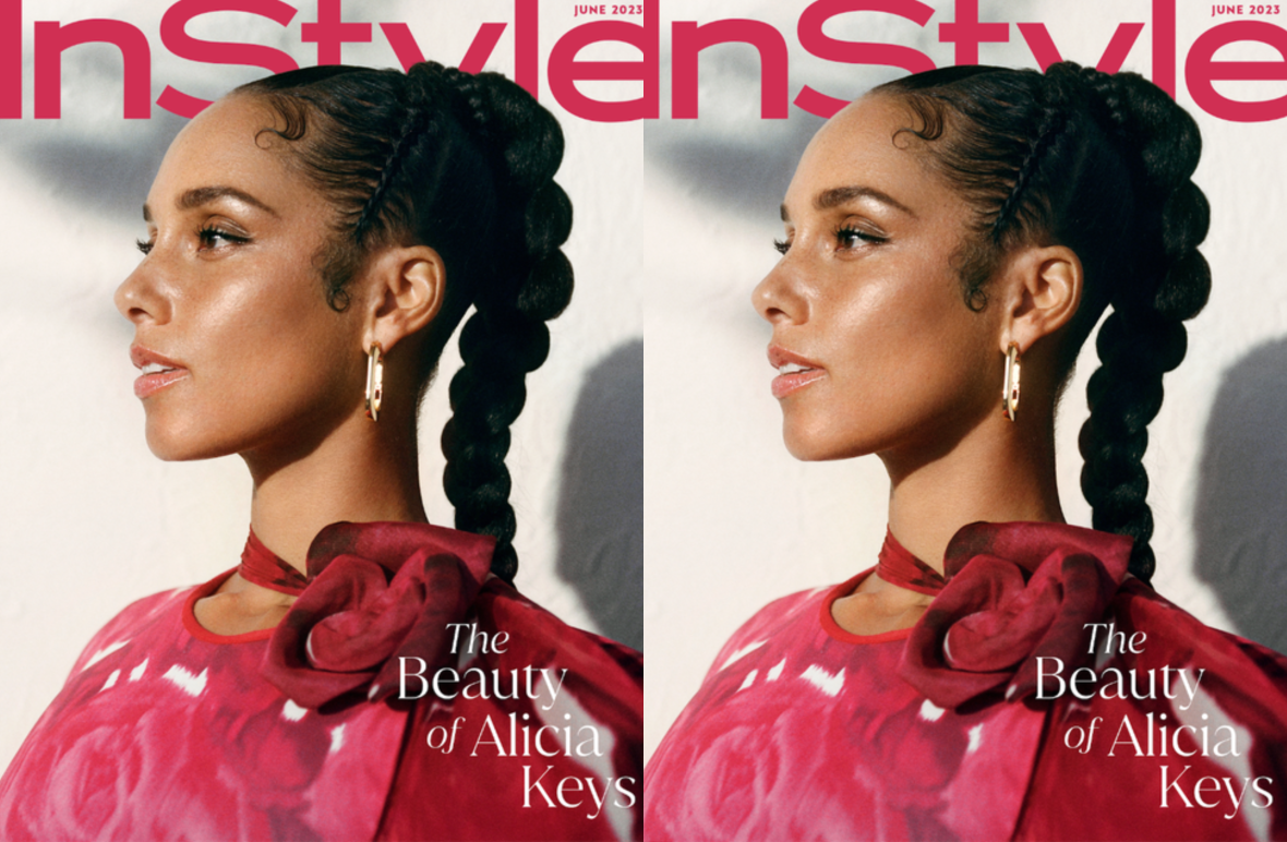 Alicia Keys, Alicia Keys beauty, Alicia Keys magazine cover, Black hair and beauty, theGrio.com
