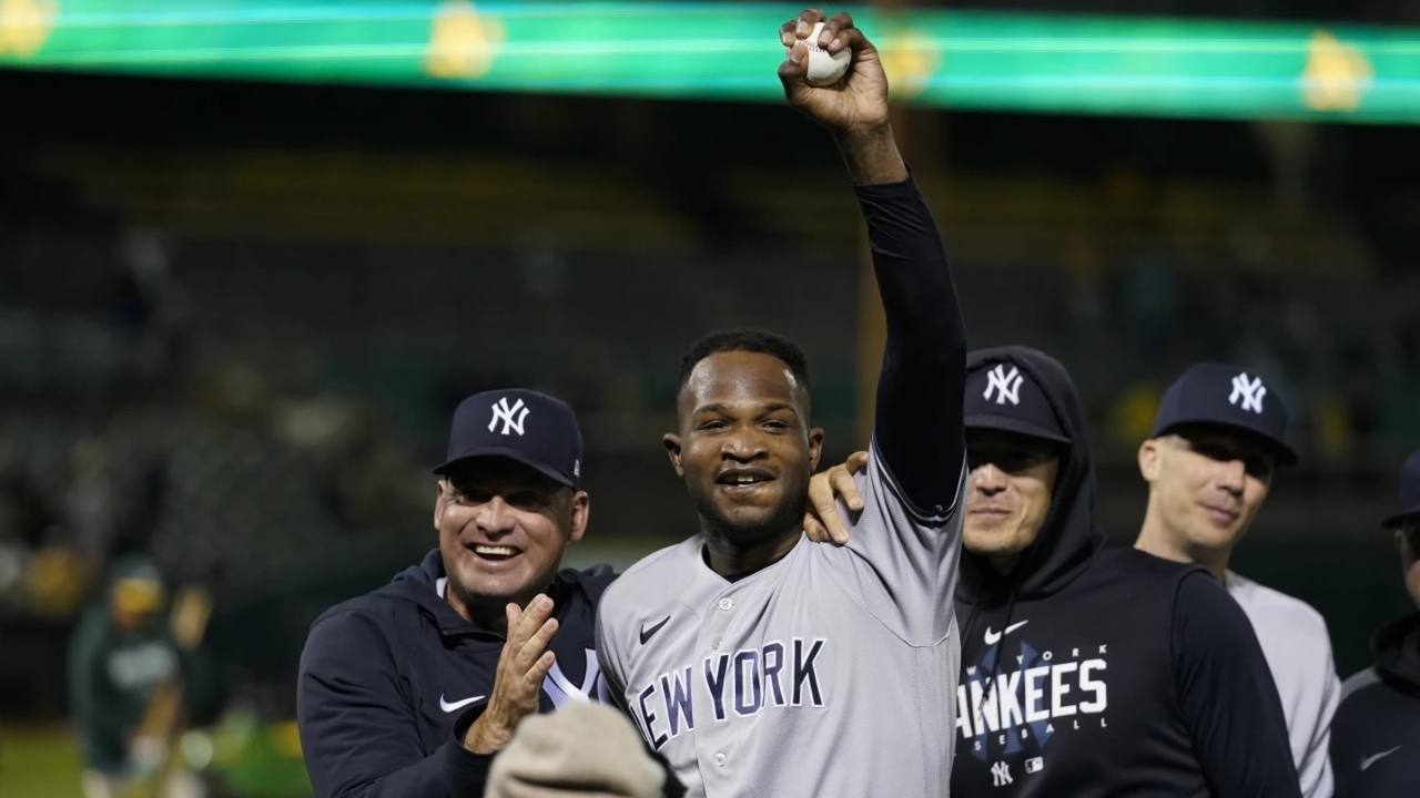 Yankees’ Domingo Germán throws 1st perfect game since 2012, the 24th in MLB history