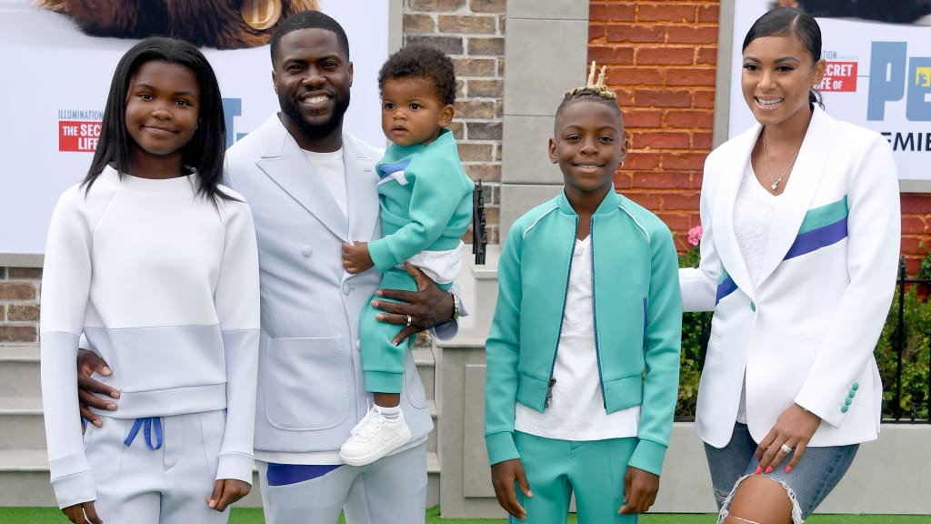 Kevin Hart, Black celebrity dads, Black celebrity fathers, Black famous children, Father's Day, theGrio.com