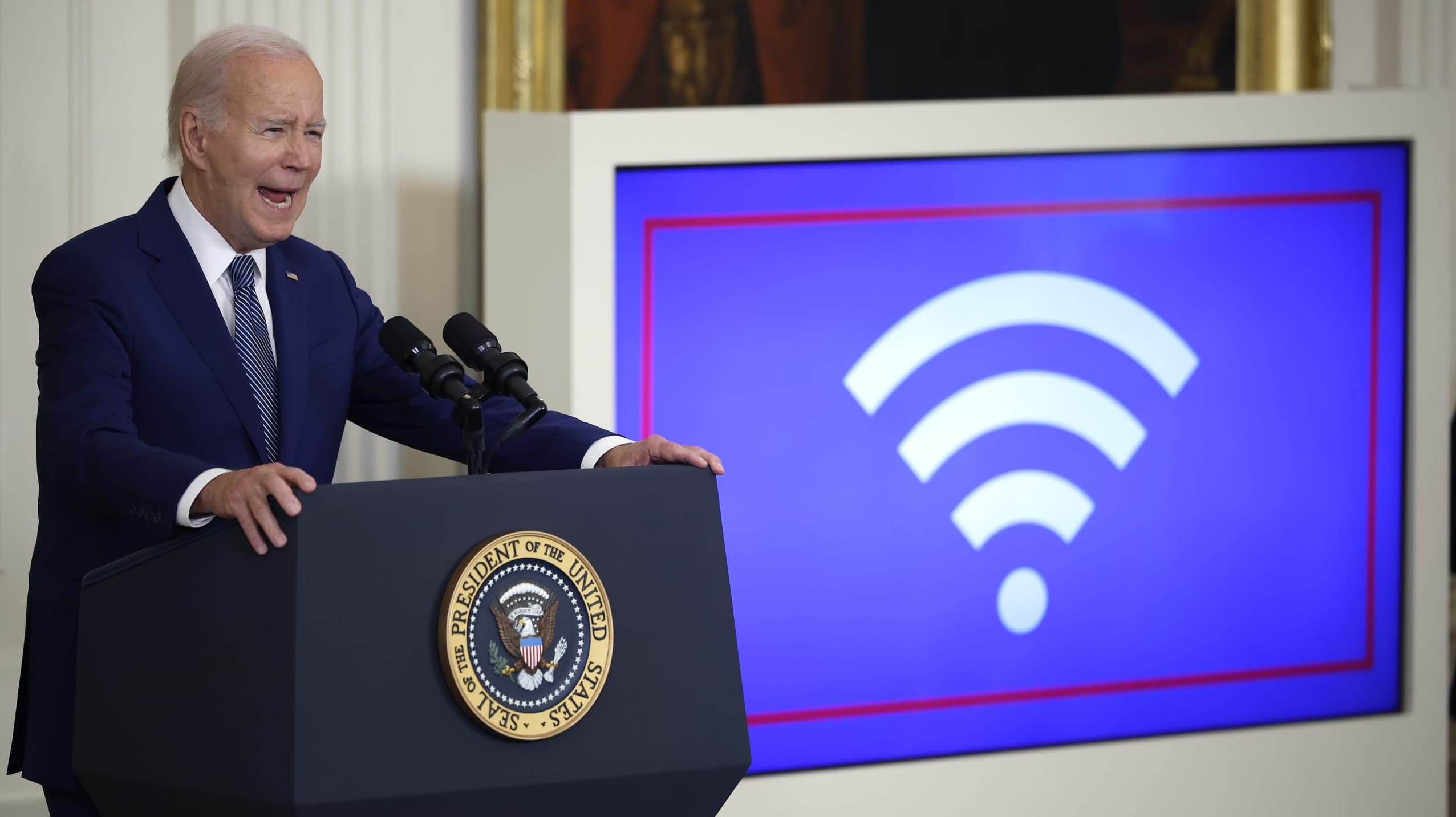 Biden announces billions of dollars to connect underserved communities to high-speed internet