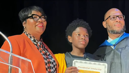Missouri boy, 14, gets full ride to HBCU after walking six miles to 8th grade graduation
