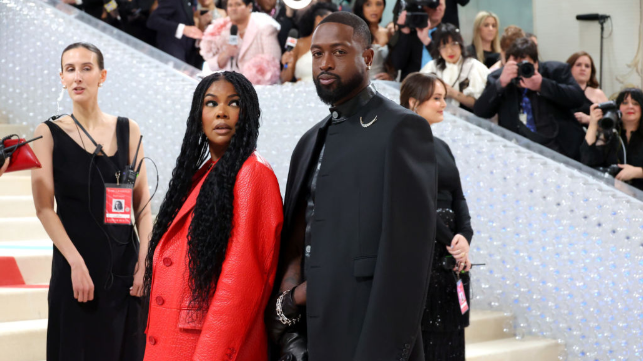 Gabrielle Union and Dwyane Wade at the Met Gala 2022