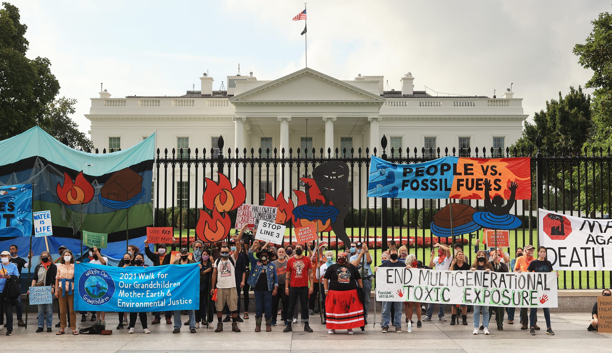 Biden urged to go beyond landmark climate investments to ‘heal historical harms’