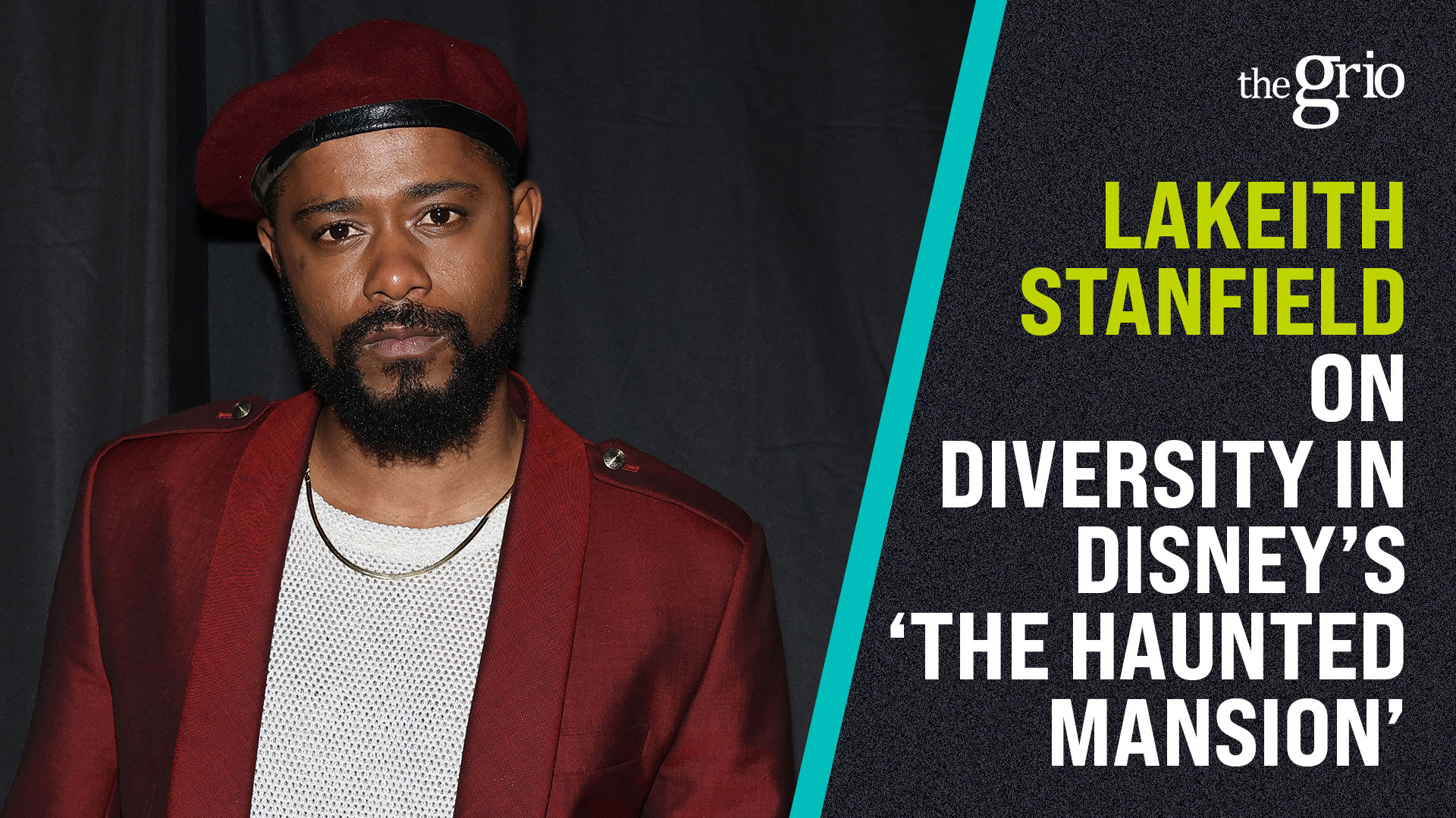 Watch: Lakeith Stanfield on the diversity in Disney's 'Haunted Mansion