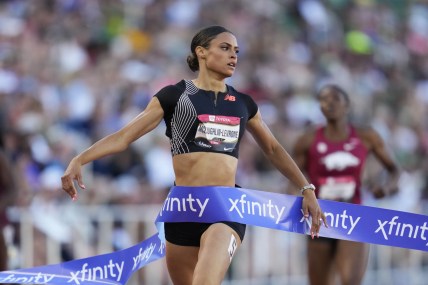 Sydney McLaughlin-Levrone dominates in her new event at US track and field championships