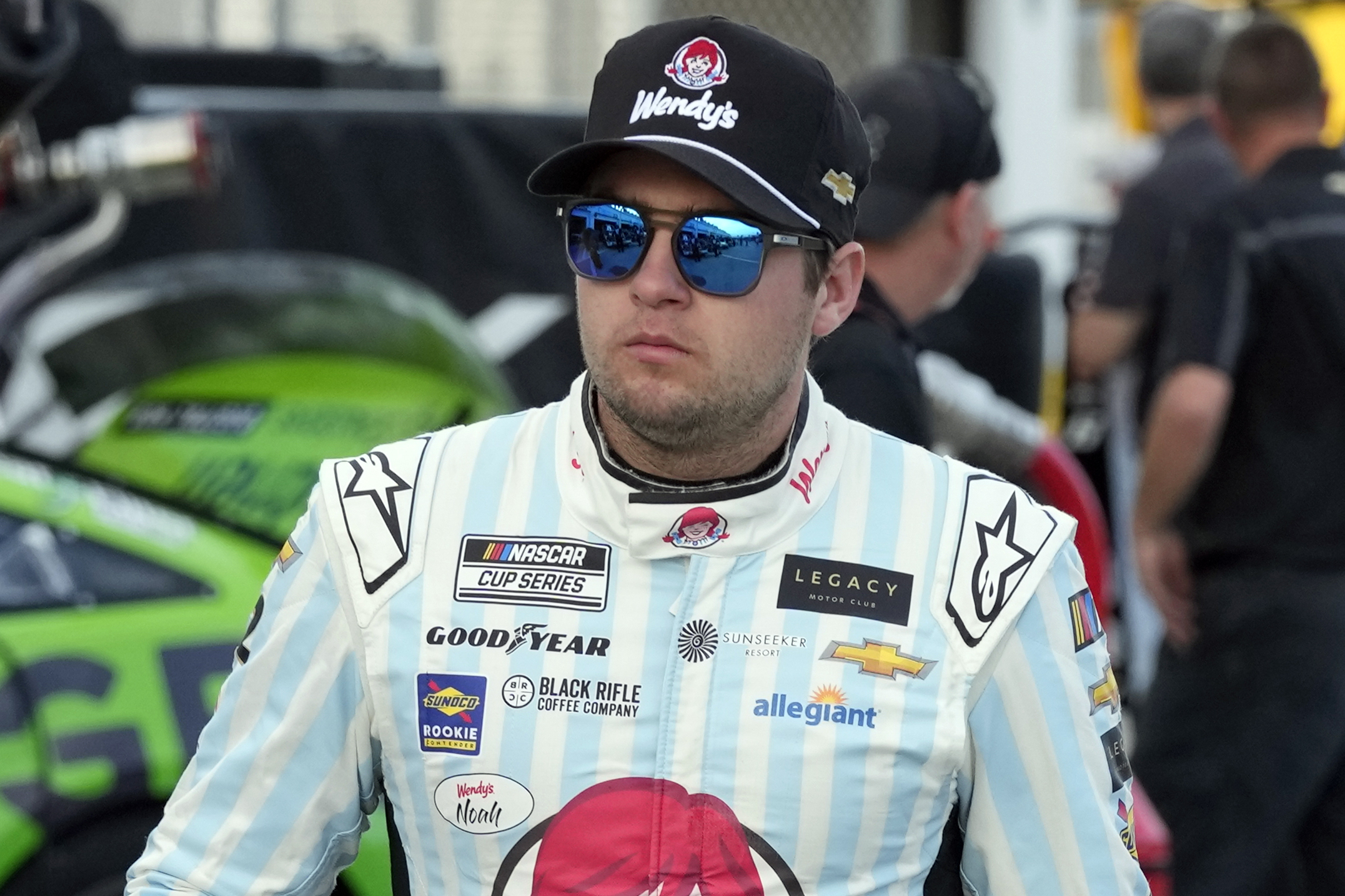 NASCAR suspends driver Noah Gragson for liking an insensitive meme with George Floyd’s face 