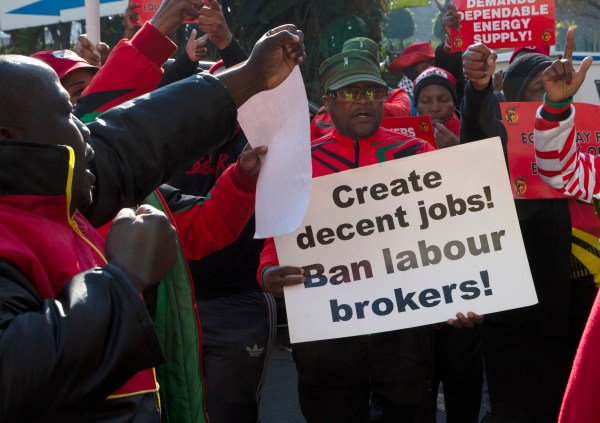 South Africa’s 33% jobless rate leaves the country in crisis