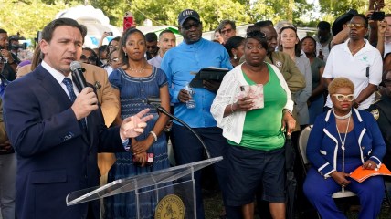 Florida Gov. Ron DeSantis faces Black leaders’ anger after racist killings in Jacksonville