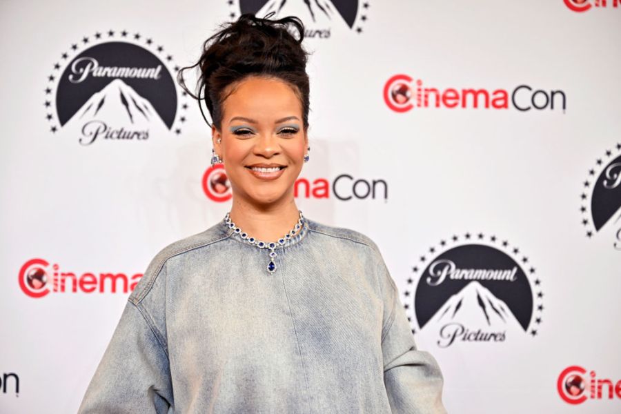 Rihanna breastfeeds son RZA in new Savage x Fenty maternity