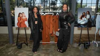 Chloe and Halle Bailey VS Pink, Chloe and Halle Bailey Victoria secret collection, Chloe and Halle Bailey new collection theGrio.com