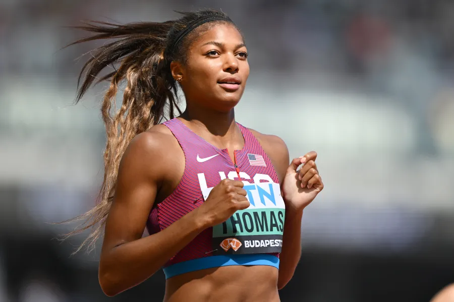 Gabby Thomas, American sprinter, finds sleep so important she wrote a ...