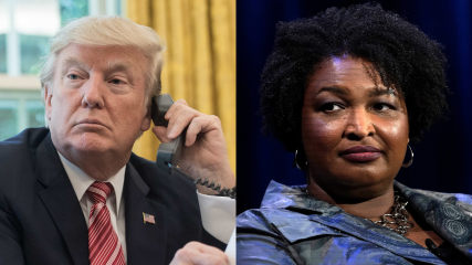 Why are conservatives comparing Trump’s indictment to Stacey Abrams?