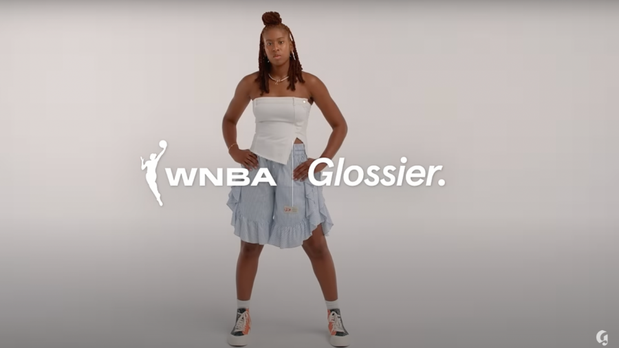 Ariel Atkins Glossier, WNBA Glossier, Glossier new foundation, WNBA beauty partnership, Diamond Miller Glossier, Glossier Stretch Foundation theGrio.com