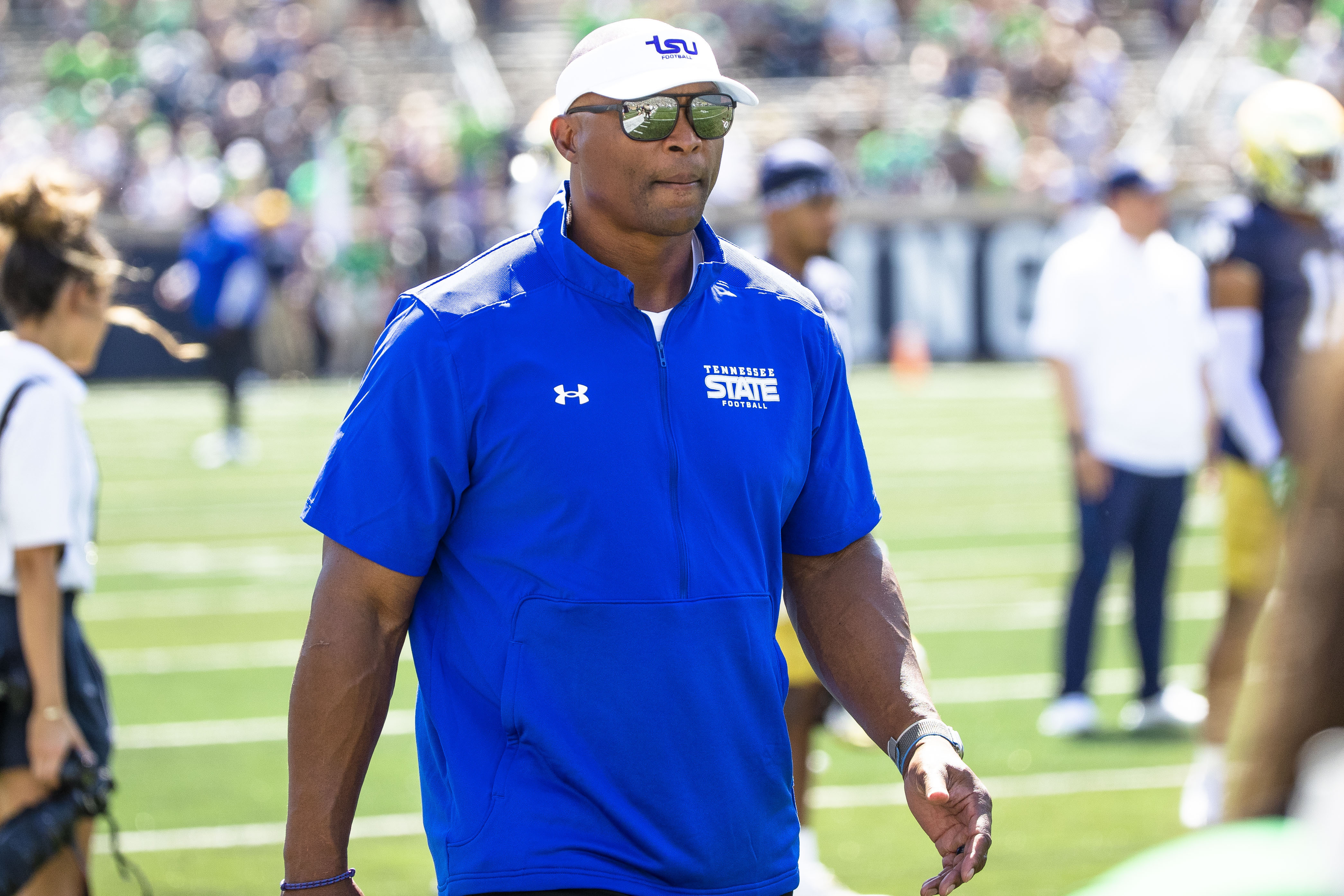 What TSU coach Eddie George said about Notre Dame football after