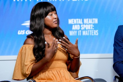 Naomi Osaka returns to the US Open to discuss mental health