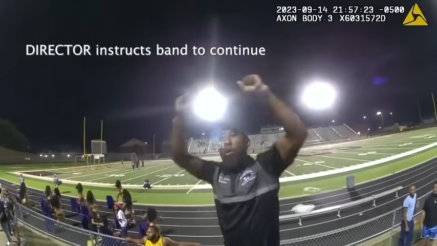 Alabama school band director says he was ‘just doing my job’ before police arrested him