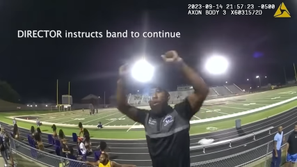 High school band director tased, arrested for allowing post-game performance to continue