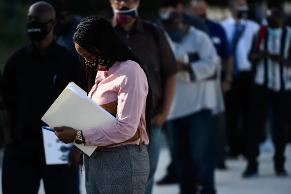 Black unemployment rate in August is cautiously good news as Biden touts strong economy