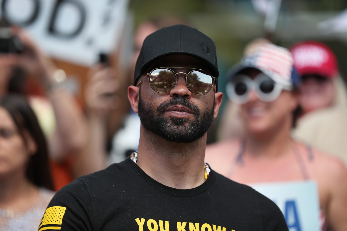 Enrique Tarrio, leader of the Proud Boys