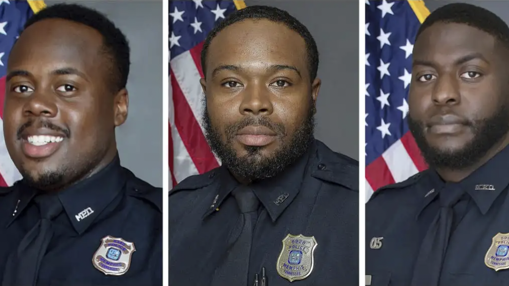 Memphis, Tenn., Police Officers Tadarrius Bean, Demetrius Haley and Emmitt Martin III