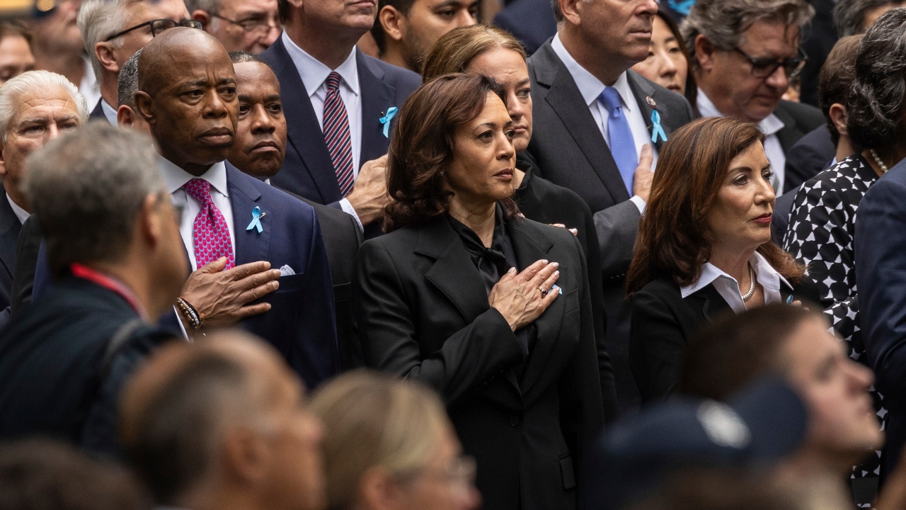 Harris, DeSantis, Giuliani among politicians marking Sept. 11 terror attacks at ground zero