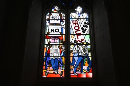 National Cathedral replaces windows honoring confederacy with stained-glass homage to racial justice