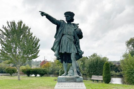 Columbus statue, theGrio.com
