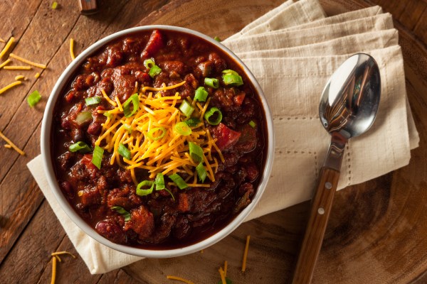 Beef, turkey, or chicken chili. Which one comes on top?