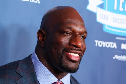 Watch: WWE superstar Titus O’Neil gives back to his community