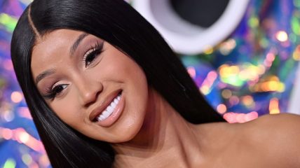 Cardi B shows off her assets and ASMR skills for Skims