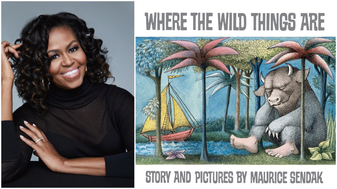Michelle Obama Where the Wild Things Are, Michelle Obama audio book, Michelle Obama narrates banned books list theGrio.com