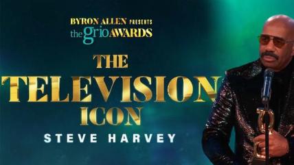 Steve Harvey Receives the Television Icon Award