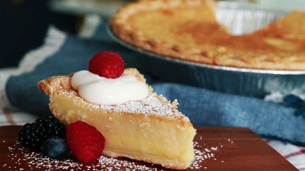 Buttermilk pie, holiday desserts, Southern desserts, Black food, Black food traditions, Tyra Morrison Tyra's Table, theGrio.com
