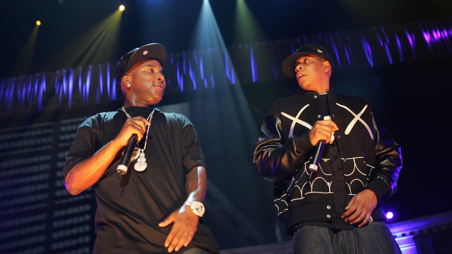 Rappers Young Jeezy and Jay-Z