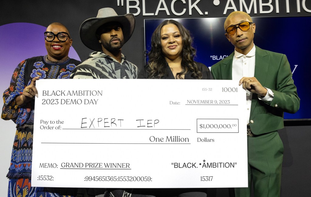 Pharrell Williams, Black Ambition, Black Ambition prizewinners, Black creators, Black entrepreneurs, Black designers, theGrio.com