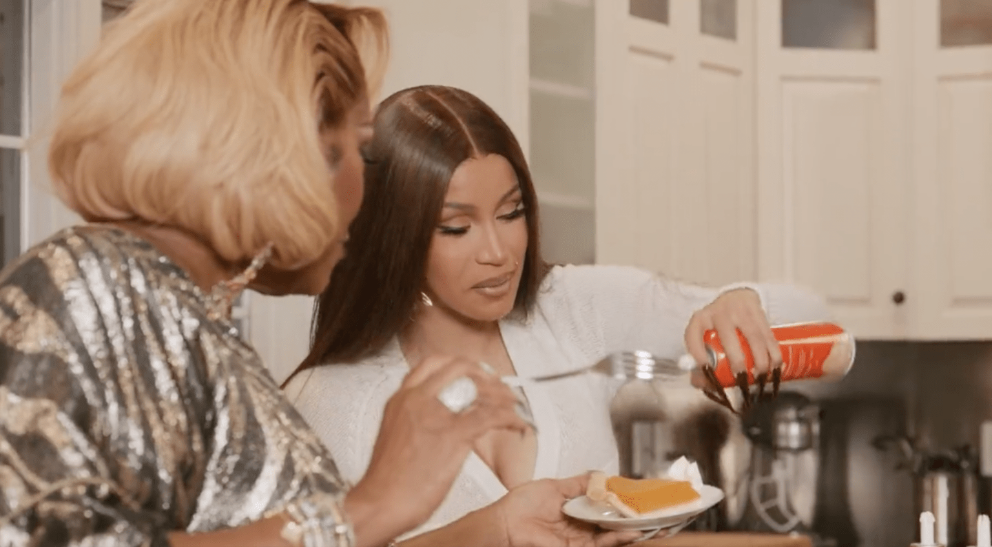 Cardi B, Patti LaBelle, Patti's Good Life pies, Cardi B's Whipshots, holiday cooking, holiday dessert, Patti LaBelle's sweet potato pie, theGrio.com