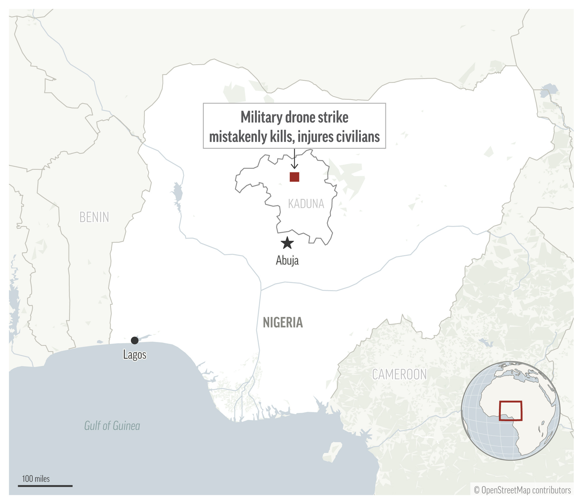 At least 85 confirmed killed by Nigerian army drone attack, raising questions about such mistakes