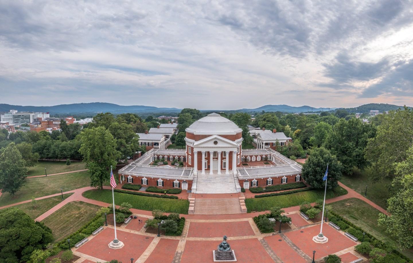 The Rotunda building of the University of Virginia