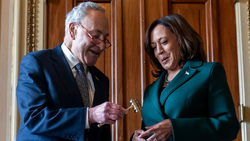 Senate divided by party gives Kamala Harris powerful tiebreaker role
