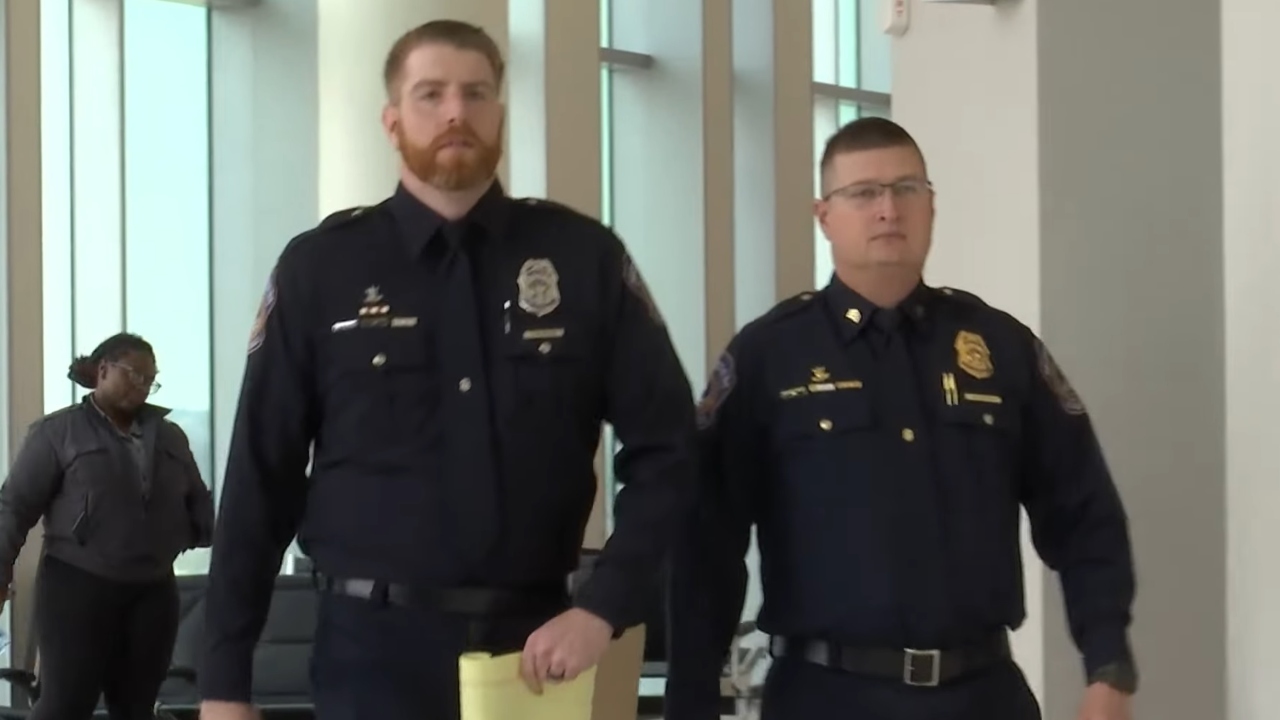 Two Indiana police officers acquitted of excessive force in 2020 protesters’ arrests
