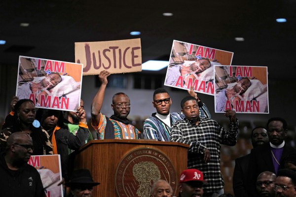 Tyre Nichols’ family gathers for vigil 1 year after police brutally beat him