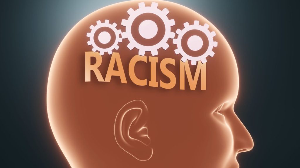 how does racism affect brain