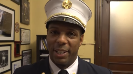 first Black fire chief Paterson