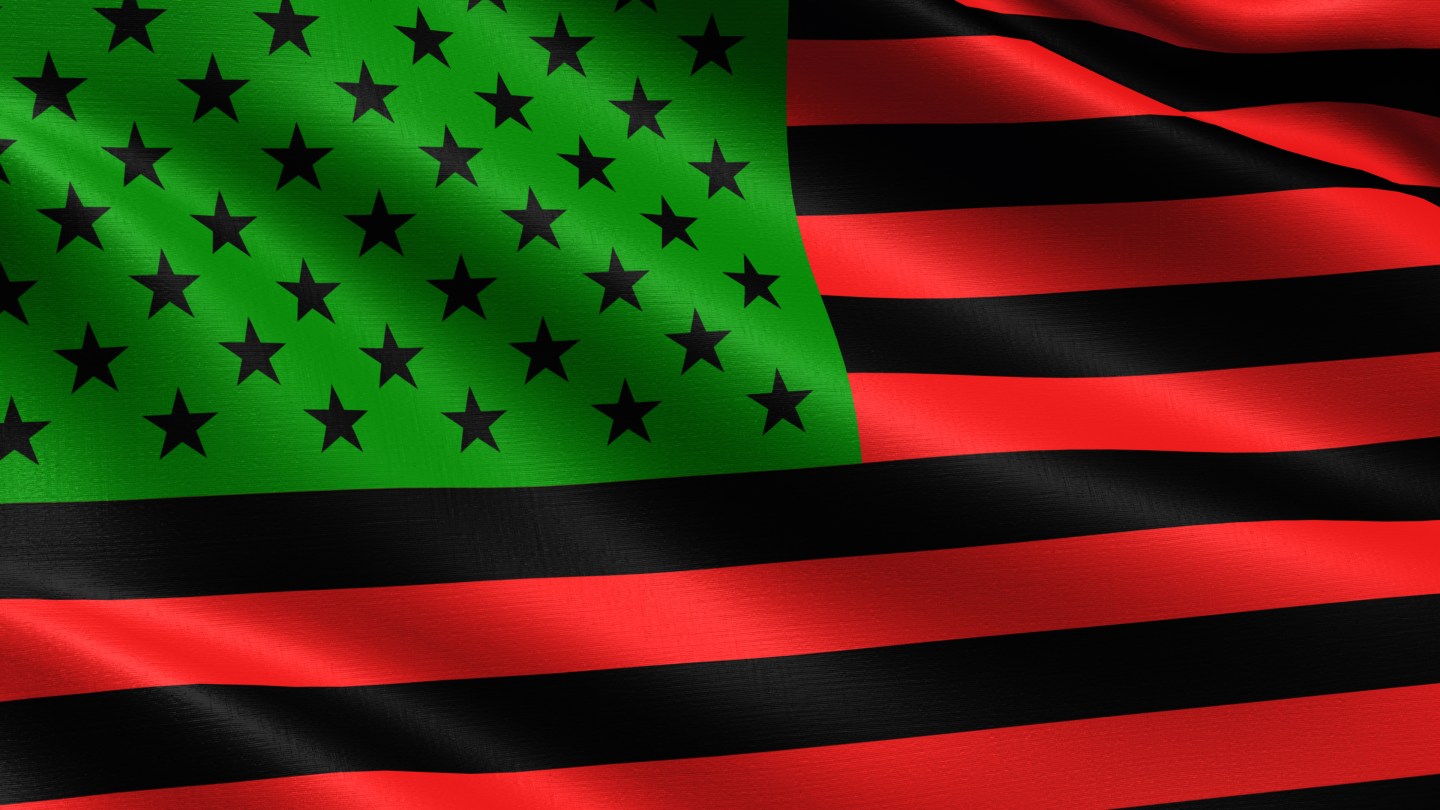 The African American flag