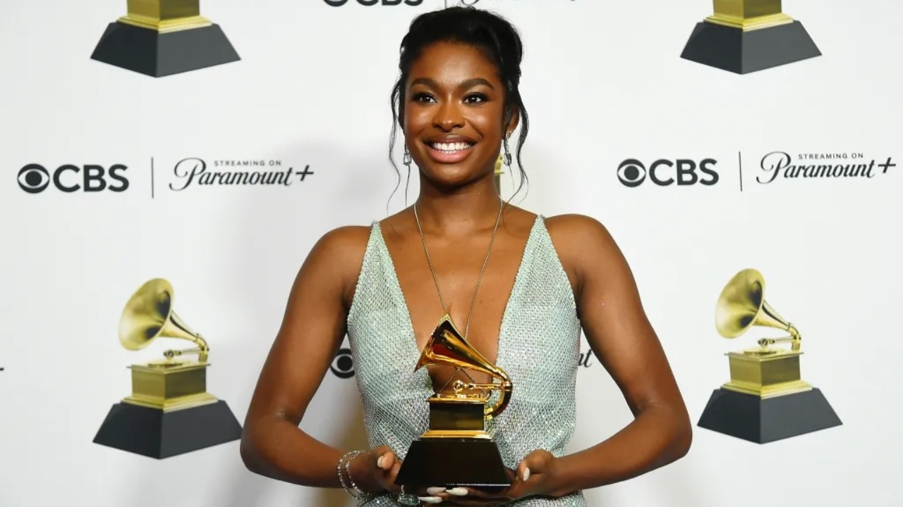 Coco Jones credits ‘God’s timing’ for her first Grammy win