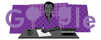 James Baldwin, Google, Google Doodle, Black History Month, Black writers, Black activists, civil rights movement, theGrio.com