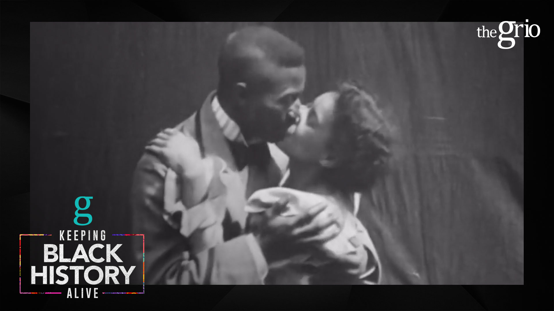 Watch: The first ‘Negro Kiss’ on film and its impact in ‘Keeping Black History Alive’